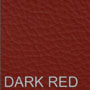 Dark Red Leather Steering Wheel Cover