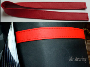 motorcycle strap red