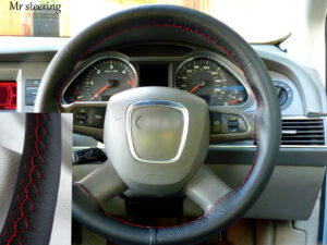 audi a3 8p black red st