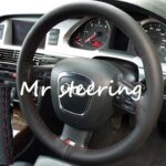 audi a4 05 10 perforated red&grey st