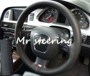 audi a4 05 10 perforated red&grey st