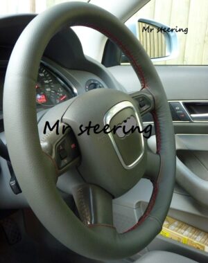 audi a8 grey red st