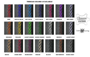 FOR TOYOTA VERSO 09-18 Leather Steering Wheel Cover with Black Stitch ** MANY COLORS LEATHER - Image 4