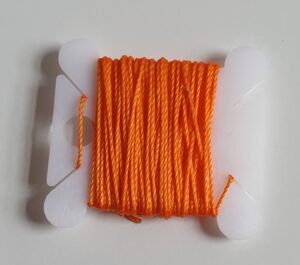 FORD RANGER MK3 REAL ITALIAN LEATHER STEERING WHEEL COVER ORANGE STITCHING 2006-2009 - Image 6