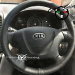 For KIA CARNIVAL 98-05 Perforated Leather Steering Wheel Cover *** choose a thread