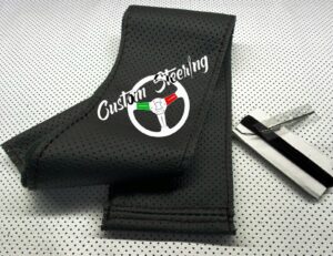 For VOLKSWAGEN TRANSPORTER  T4 1991-2003 Perforated Leather Steering Wheel Cover *** choose a thread - Image 5