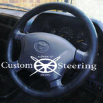 for TOYOTA HILUX 2005-2014 PERFORATED LEATHER STEERING WHEEL COVER