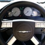 for CHRYSLER 300C BLACK LEATHER STEERING WHEEL COVER 2005-2010 ** select colour thread