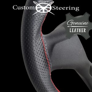 Smooth & Perforated Leather Steering Wheel Cover for CITROEN DISPATCH III 16-22 ** select colour thread - Image 9