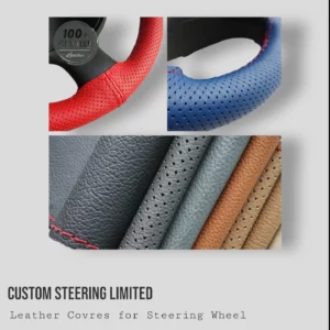 TOYOTA PRIUS MK3 2009 - 2017 ITALIAN LEATHER STEERING WHEEL COVER ** choose a leather color - Image 8
