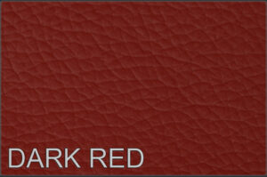 Dark Red Leather Steering Wheel Cover