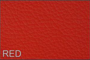 Red Leather Steering Wheel Cover
