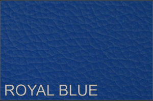 Royal Blue Leather Steering Wheel Cover
