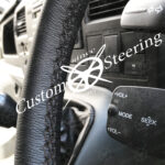 OPEL / VAUXHALL CALIBRA 1989-1998 GENUINE ITALIAN LEATHER STEERING WHEEL COVER