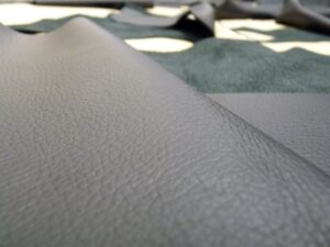 GENUINE BLACK AUTOMOTIVE LEATHER PIECE 30cm x 30cm 12''x12''
